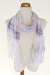 I love Colours (Denim, Coral, Lemon, Sage and Lavander)  Hand-woven Shawl (View 3)
