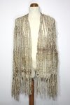 I love Neutrals (Sand, White and Caramel)  Hand-woven Shawl (View 1)