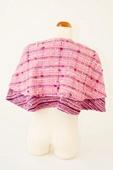 Sweet Rose Double Handwoven Cape (Back View)